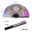 Unicorn Bamboo hand fan