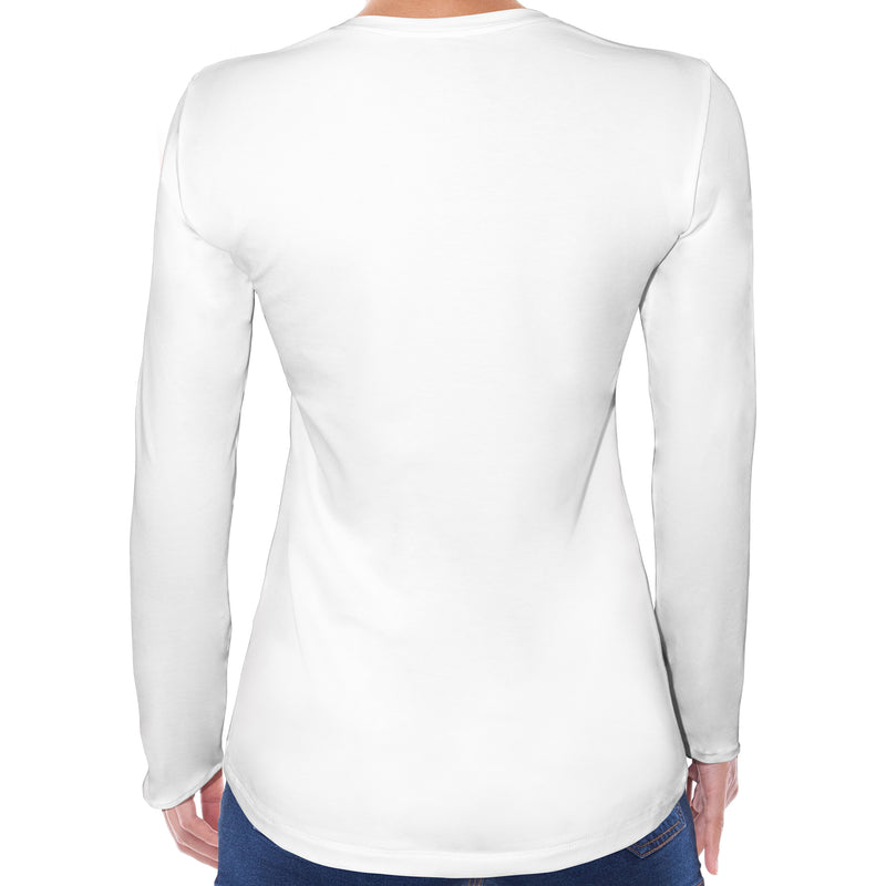 Super Soft Women T-shirt Long sleeve | Cotton Crew Neck Long sleeve Tees Women