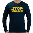 Stop Wars Men Long Sleeves T-shirt