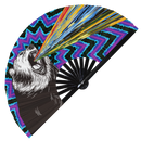Bear Bamboo hand fan