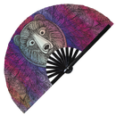 Bear Bamboo hand fan