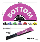 Bottom Bamboo hand fan