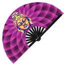 Buddha Bamboo hand fan