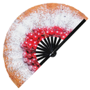 Cake Desserts Bamboo hand fan