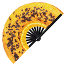 Cake Desserts Bamboo hand fan