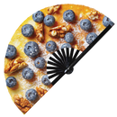 Cake Desserts Bamboo hand fan