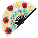 Cake Desserts Bamboo hand fan
