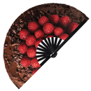 Cake Desserts Bamboo hand fan