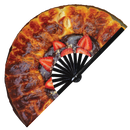 Cake Desserts Bamboo hand fan