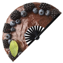 Cake Desserts Bamboo hand fan