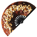Cake Desserts Bamboo hand fan