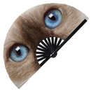 Cat Eyes Bamboo hand fan
