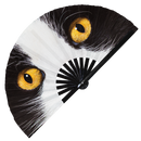 Cat Eyes Bamboo hand fan