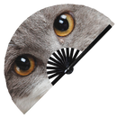 Cat Eyes Bamboo hand fan