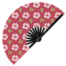 Sakura Blossoms Bamboo Hand Fan