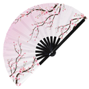 Sakura Blossoms Bamboo Hand Fan