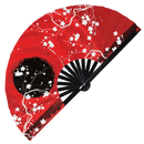 Sakura Blossoms Bamboo Hand Fan