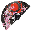 Sakura Blossoms Bamboo Hand Fan