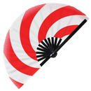 Christmas Bamboo Hand Fan