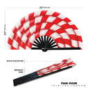 Christmas Bamboo Hand Fan