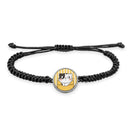 Cute Cat Pockets Braided bracelet With Pendant