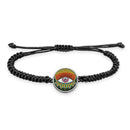 Evil Eye Braided bracelet With Pendant