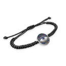 Evil Eye Braided bracelet With Pendant