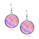 Henna Circle Earrings