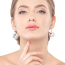 Cute Cat Pockets Circle Earrings