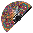 Octopus Bamboo Hand Fan