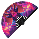 Demon Devil Bamboo Hand Fan
