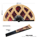 Desserts Bamboo Hand Fan