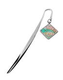 Henna Tattoo Tibetan Bookmark stainless unique bookmark unique bookmarks Ornament holographic iridescent rainbow bookmarks for women book marks for book lovers