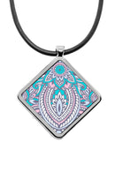 Henna Diamond Pendant Necklace