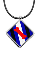 Pride Flags Diamond Pendant Necklace