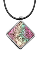 Henna Diamond Pendant Necklace