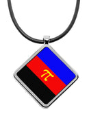 Pride Flags Diamond Pendant Necklace