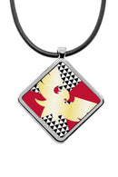 Pride Flags Pendant necklace Diamond shape charm Androgynous Butch Lesbian Demigender Boy Girl Drag Feather Gender Questioning Gilbert Baker Graysexual Pride Flags