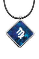 Zodiac Sign Symbols diamond pendant necklace
