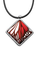Butterfly Wing Diamond pendant necklace