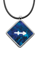 Zodiac Sign Symbols diamond pendant necklace