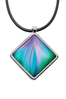 Butterfly Wing Diamond pendant necklace