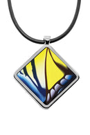 Butterfly Wing Diamond pendant necklace