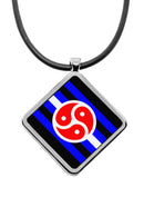 Pride Flags Diamond Pendant Necklace