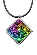 Henna Diamond Pendant Necklace