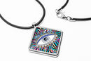 Evil Eye Diamond Pendant Necklace