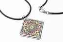 Henna Diamond Pendant Necklace