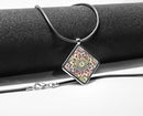 Henna Diamond Pendant Necklace