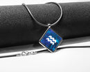 Zodiac Sign Symbols diamond pendant necklace