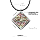 Henna Diamond Pendant Necklace